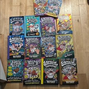 Captain Underpants and Super Diaper Baby - Dav Pilkey Book Collection